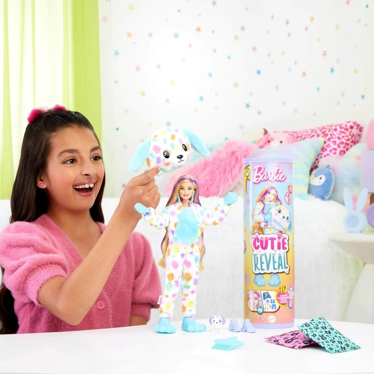 Barbie Cutie Reveal Dalmatian Doll HRK41 - Image 6