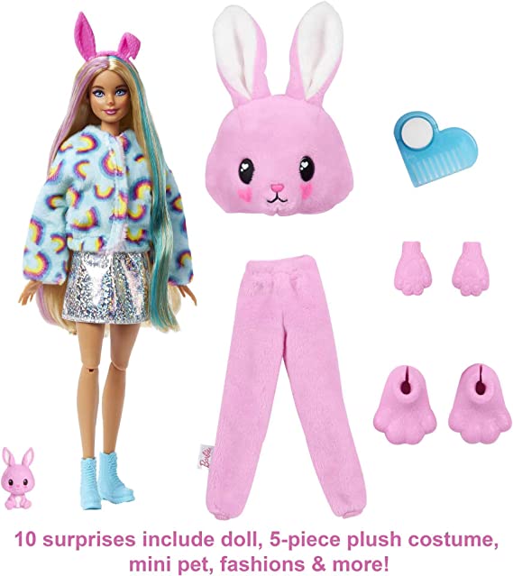 Barbie Cutie Reveal Doll Bunny HHG19 - Image 2