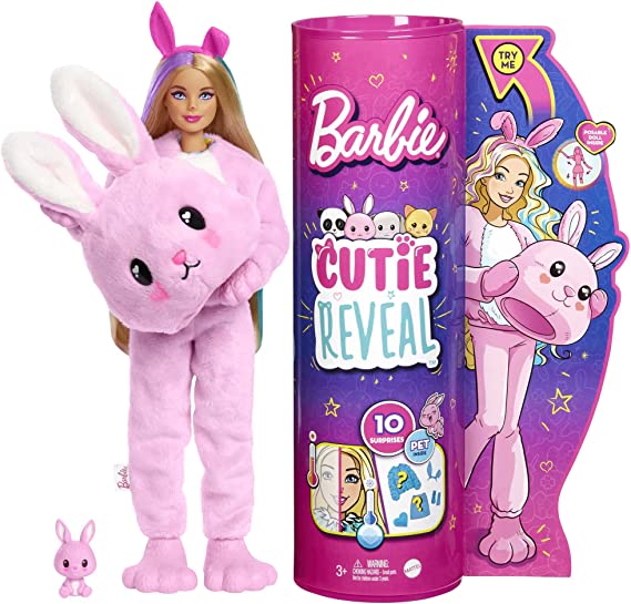 Barbie Cutie Reveal Doll Bunny HHG19 - Image 4