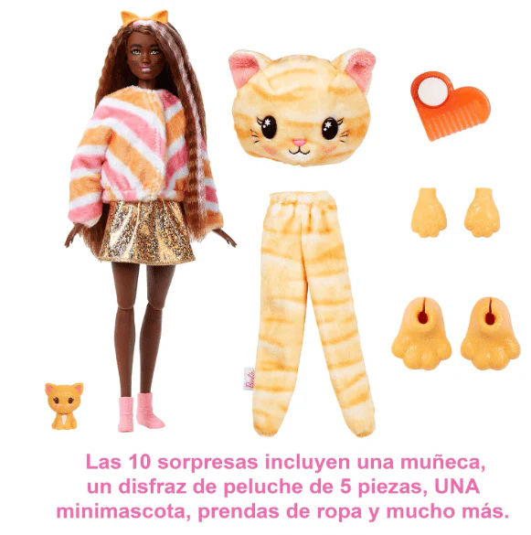 Barbie Cutie Reveal Doll Kitty HHG20 - Image 5