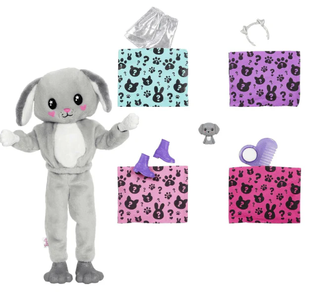 Barbie Cutie Reveal Doll Puppy HHG21 - Image 6