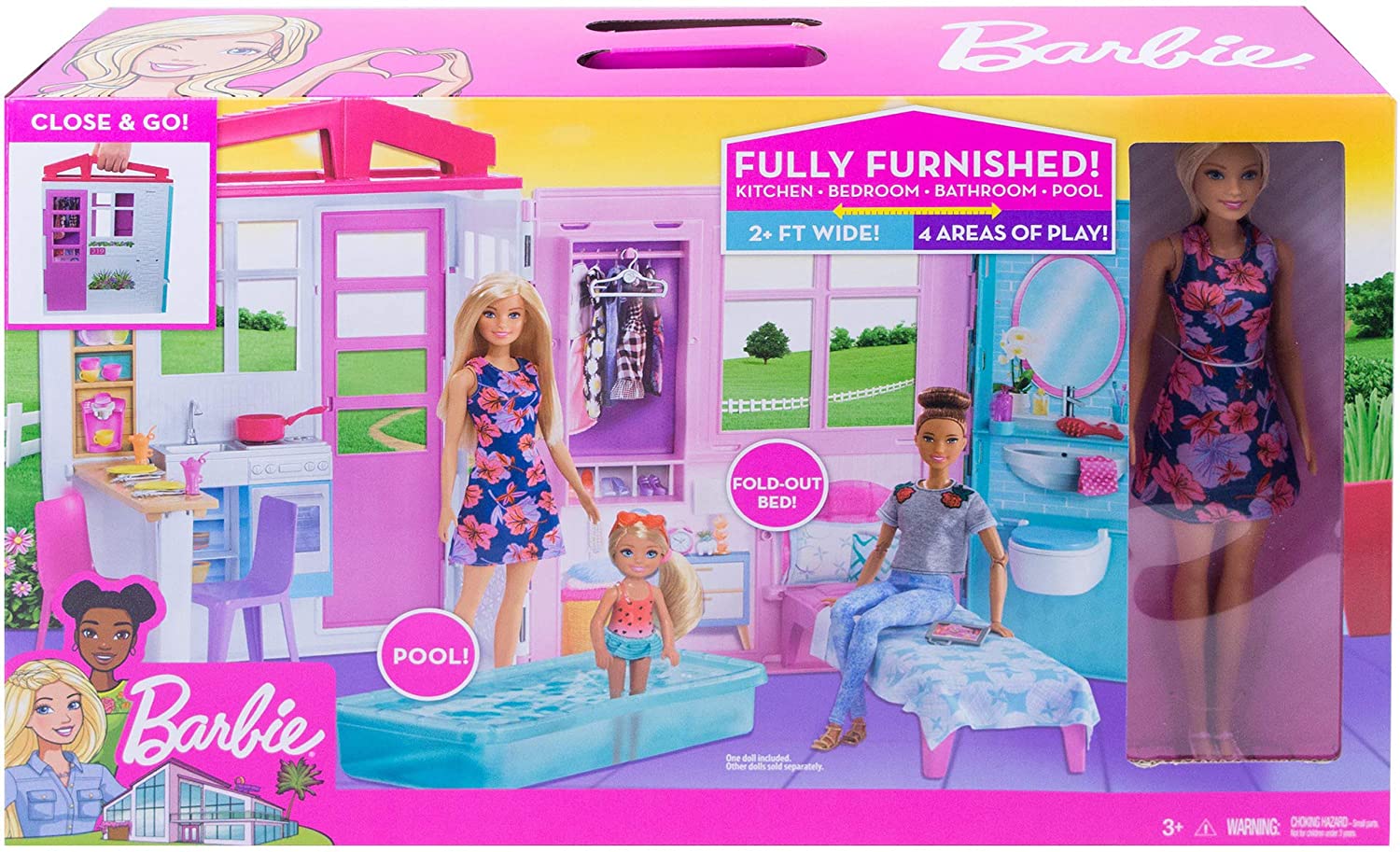 Barbie Doll and Dollhouse FXG55 - Image 5