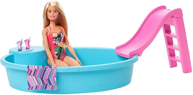 Barbie Doll And Pool Playset GHL91 - Image 3
