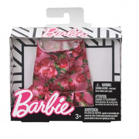 Barbie Doll Bottoms Fashion Pack Floral Ruffle Skirt - Image 2