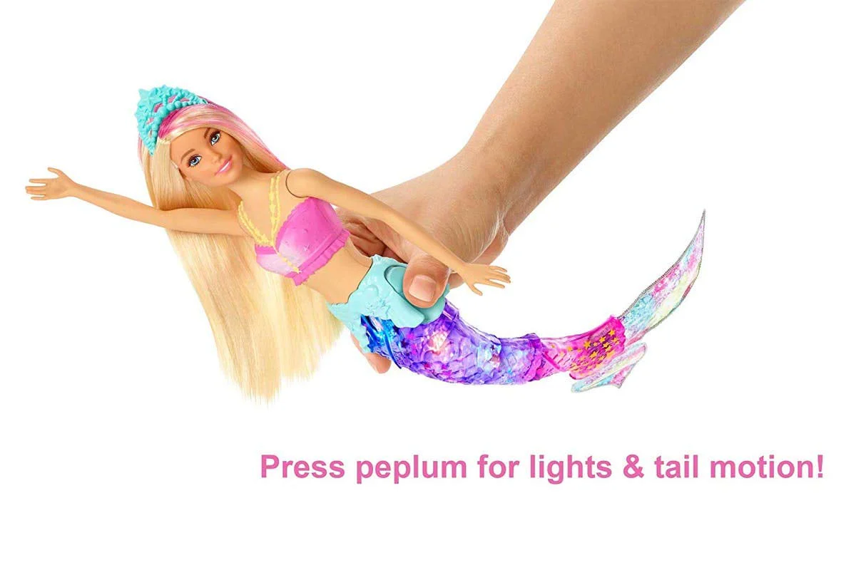 Barbie Doll Dreamtopia Mermaid with Sparkle Lights GFL82 - Image 5
