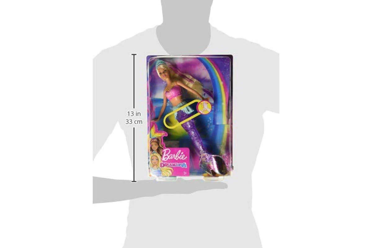 Barbie Doll Dreamtopia Mermaid with Sparkle Lights GFL82 - Image 7