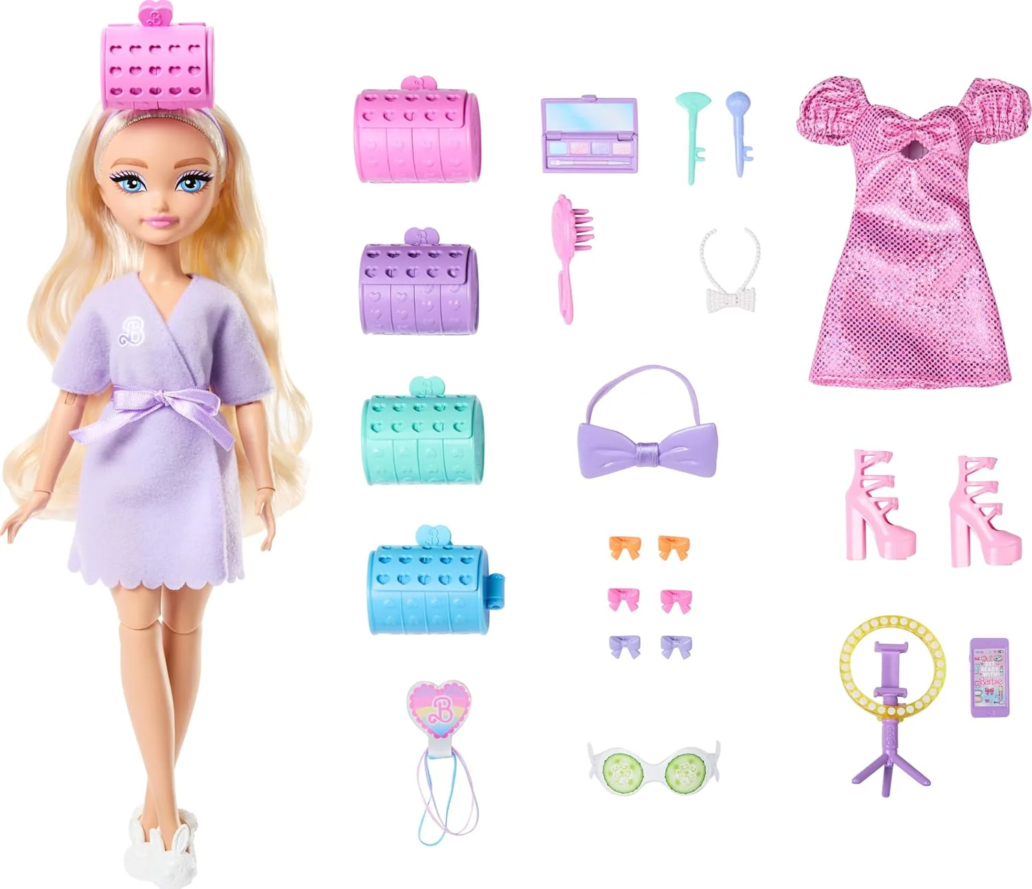 Barbie Dream Besties Get Ready With Me - Malibu Doll JGG38