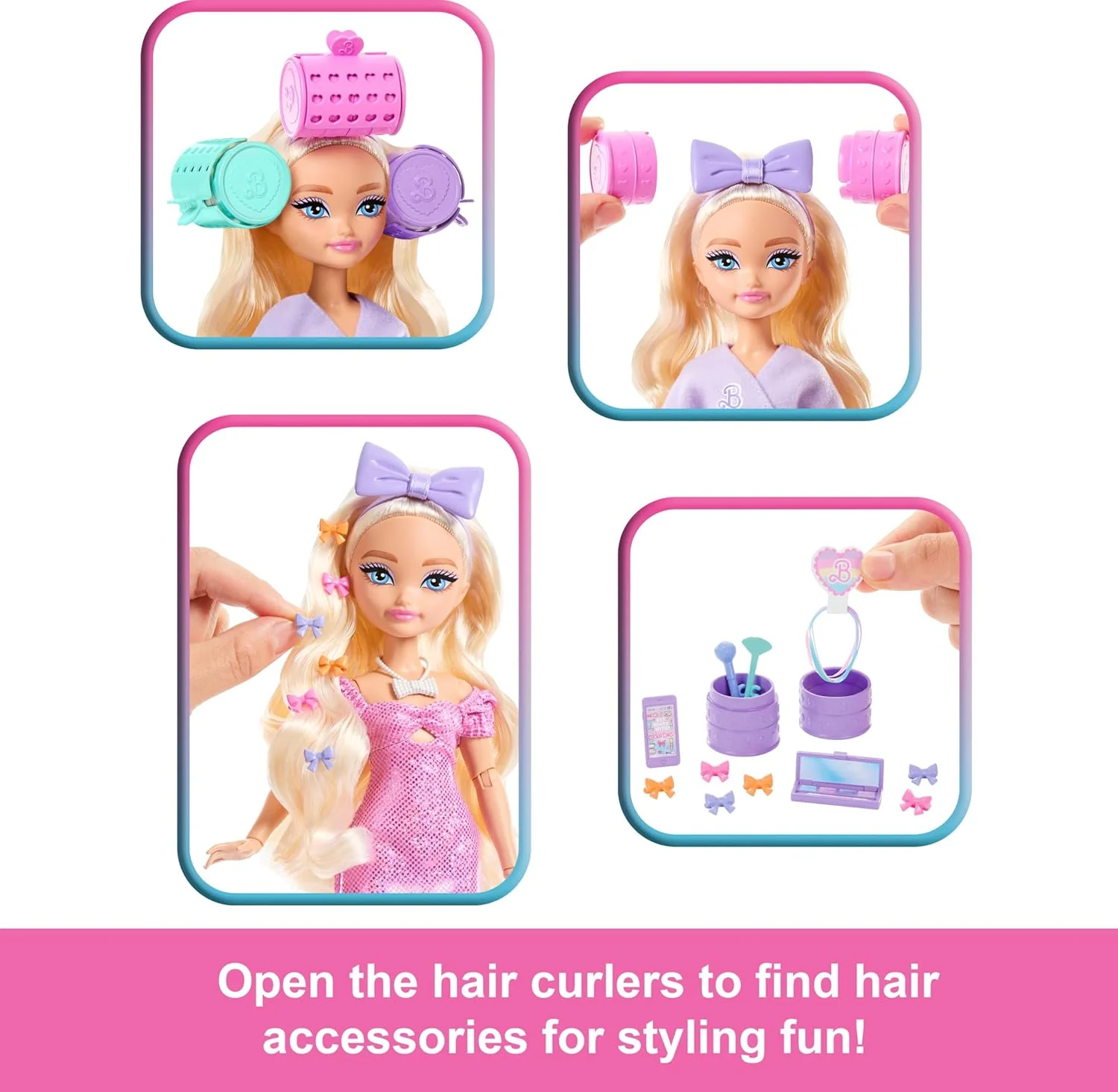 Barbie Dream Besties Get Ready With Me - Malibu Doll JGG38 - Image 2