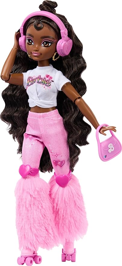 Barbie Dream Besties Roller Skate - Barbie Brooklyn JFX97 - Image 2