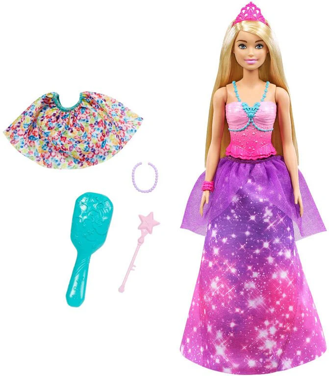 Barbie Dreamtopia 2-in-1 Princess to Mermaid Fashion GTF92