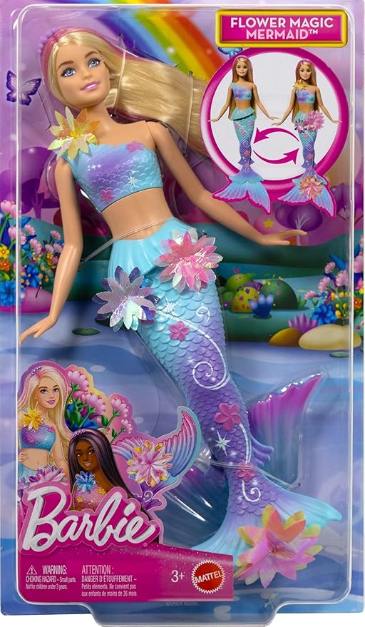 Barbie Dreamtopia Blooming Magic Mermaid - Blonde JDM72