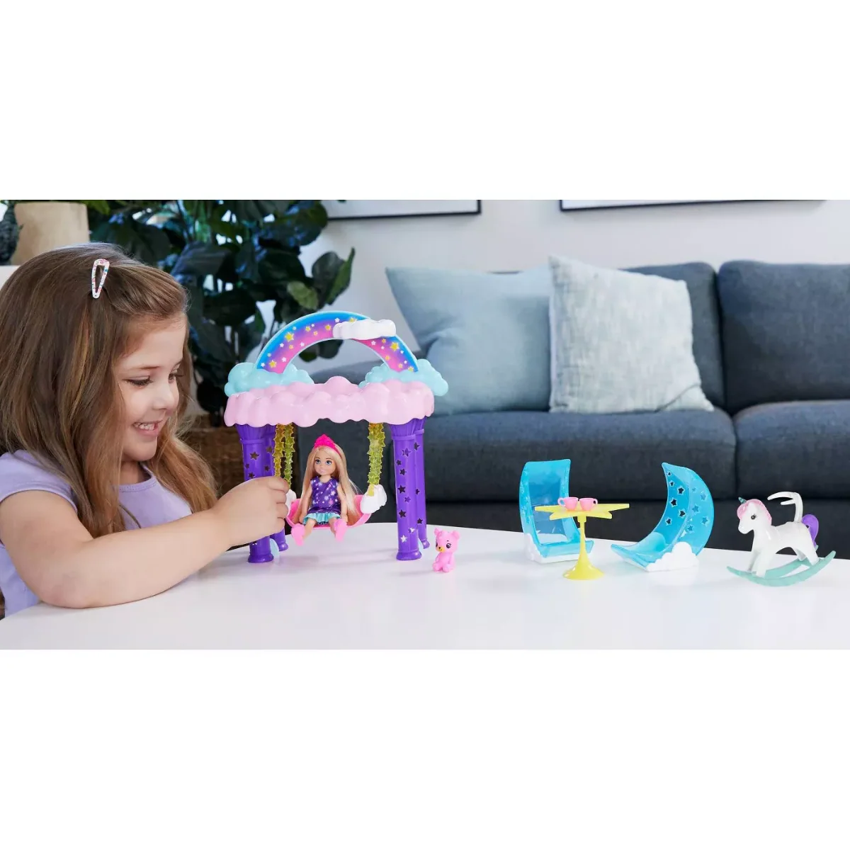 Barbie Dreamtopia Chelsea Princess Doll & Fairytale GTF50 - Image 5