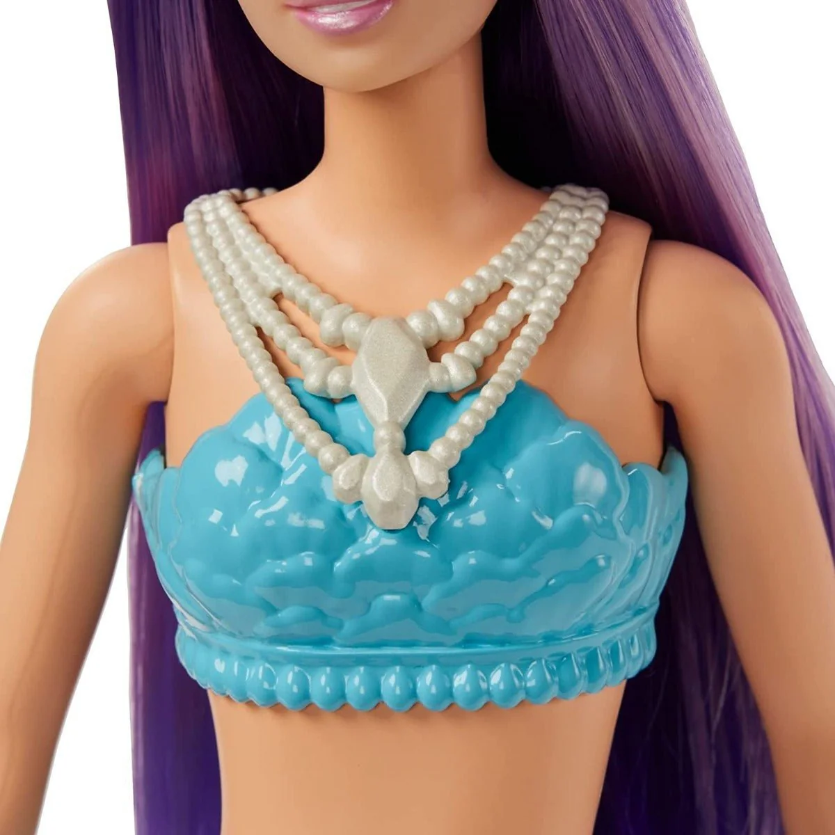 Barbie Dreamtopia Mermaid with Blue Top Purple Hair HGR10 - Image 3
