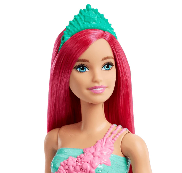 Barbie Dreamtopia Princess Doll with Dark-Pink Hair HGR15 - Image 4