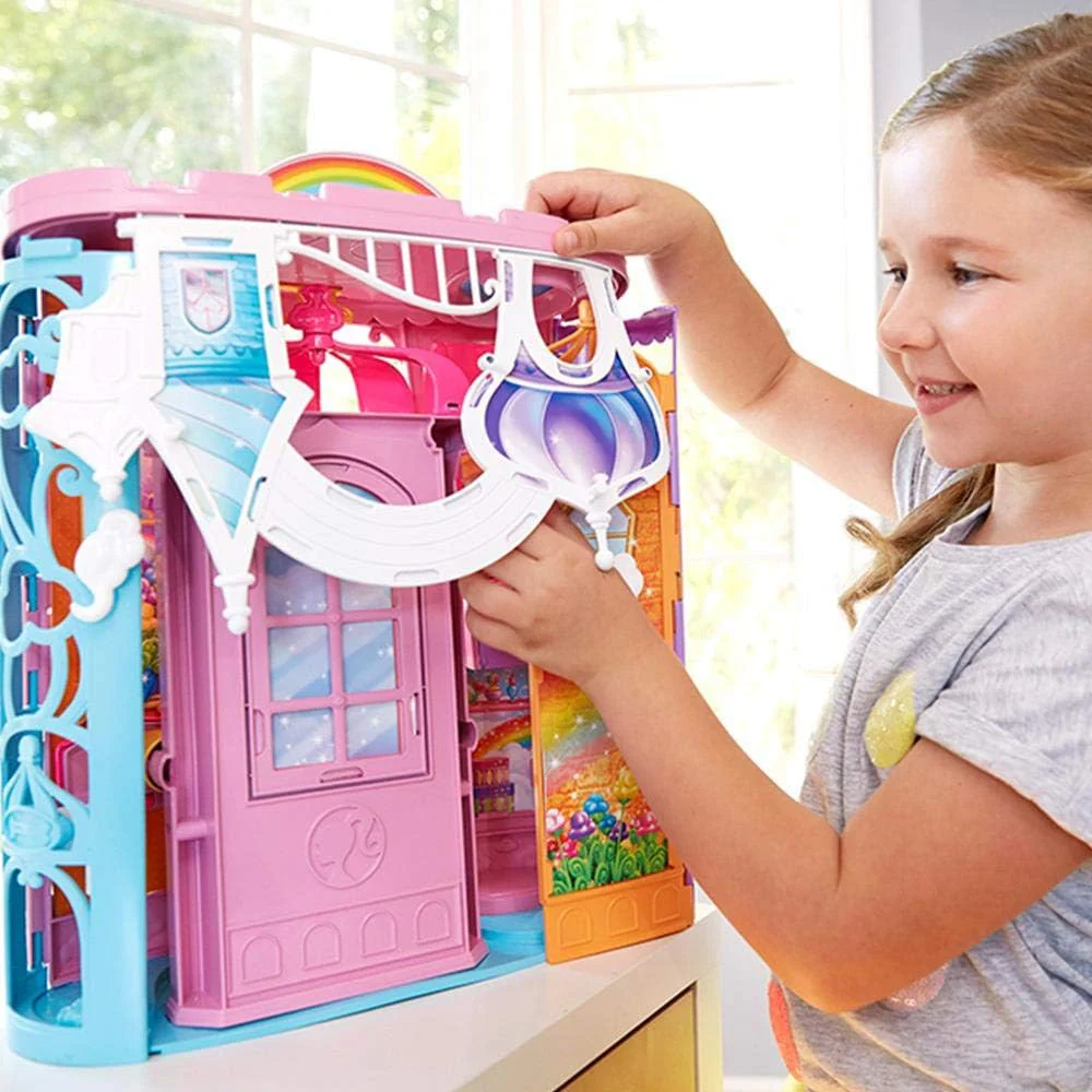 Barbie Dreamtopia Rainbow Cove Castle Portable Playset FTV98 - Image 2