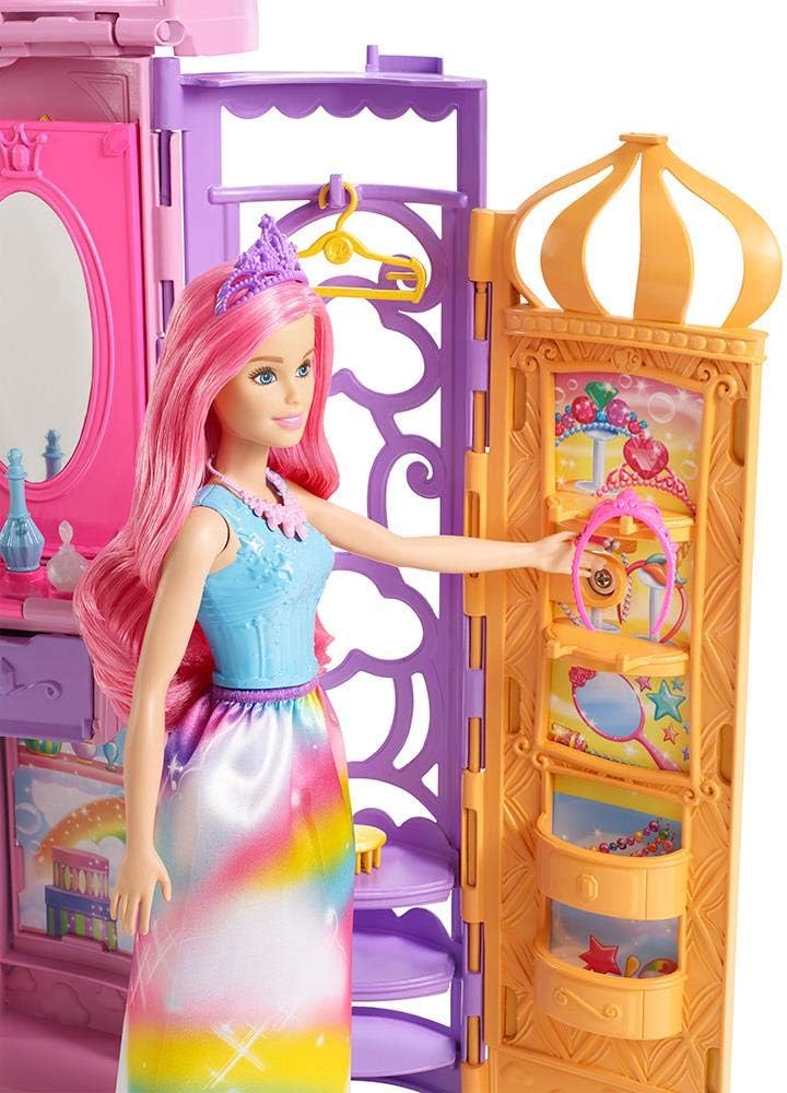 Barbie Dreamtopia Rainbow Cove Castle Portable Playset FTV98 - Image 4