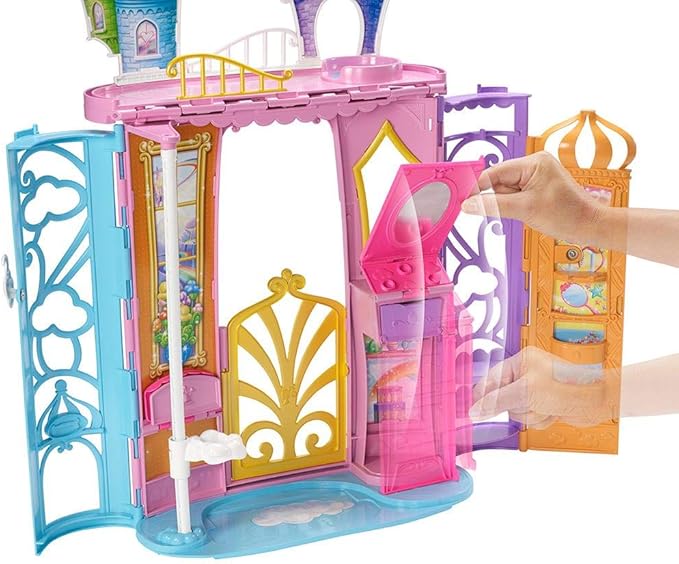 Barbie Dreamtopia Rainbow Cove Castle Portable Playset FTV98 - Image 7