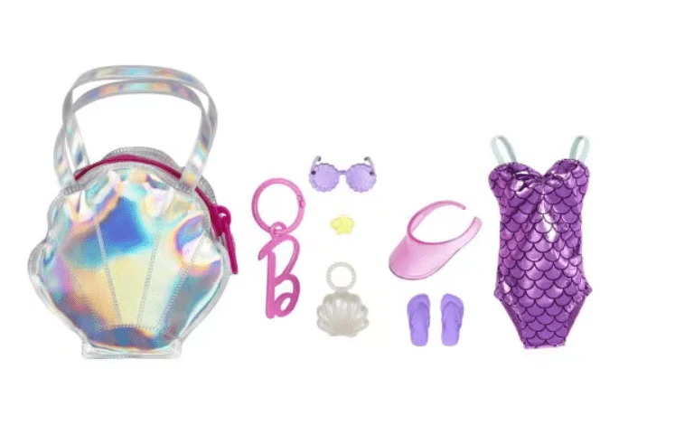 Barbie Dress w/ Silver Fashion Bag HJT43/HJT42 - Image 2