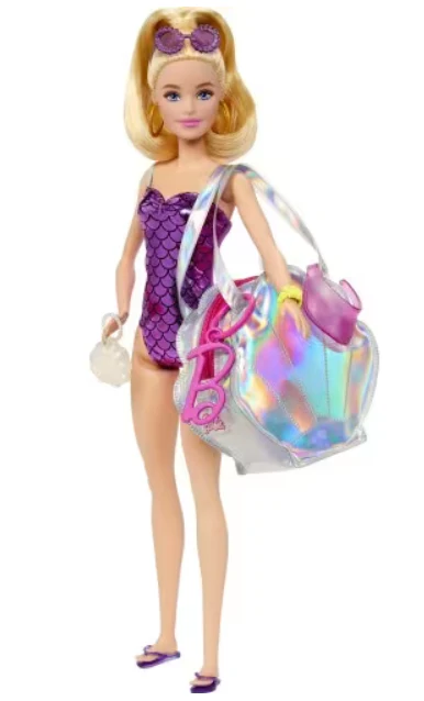 Barbie Dress w/ Silver Fashion Bag HJT43/HJT42 - Image 5