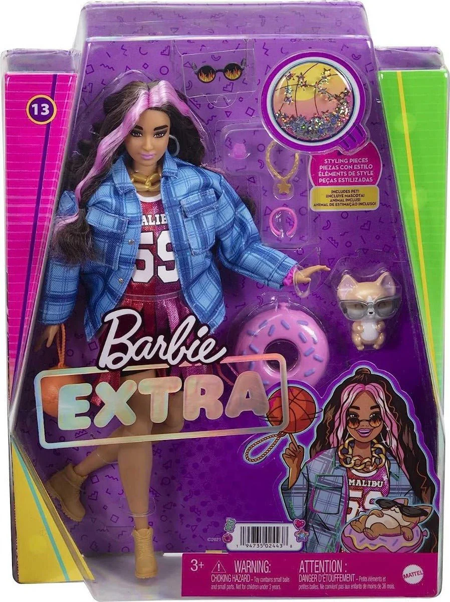 Barbie Extra Doll Basketball Jersey HDJ46