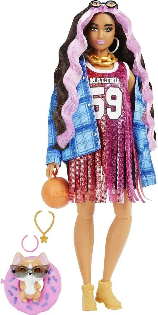 Barbie Extra Doll Basketball Jersey HDJ46 - Image 2