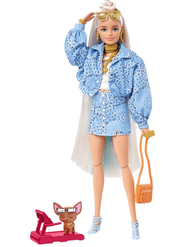 Barbie Extra Doll with Bandana Blonde HHN08 - Image 2