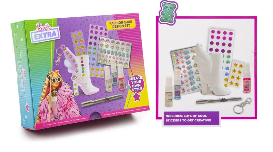 Barbie Extra Fashion Shoe Designer 99-0060 - Image 2