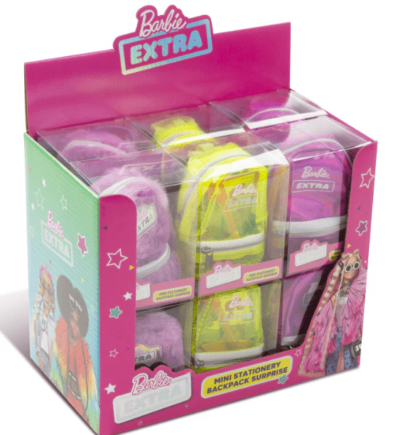 Barbie Extra Stationery Backpack Surprise 3 Assorted 99-0044