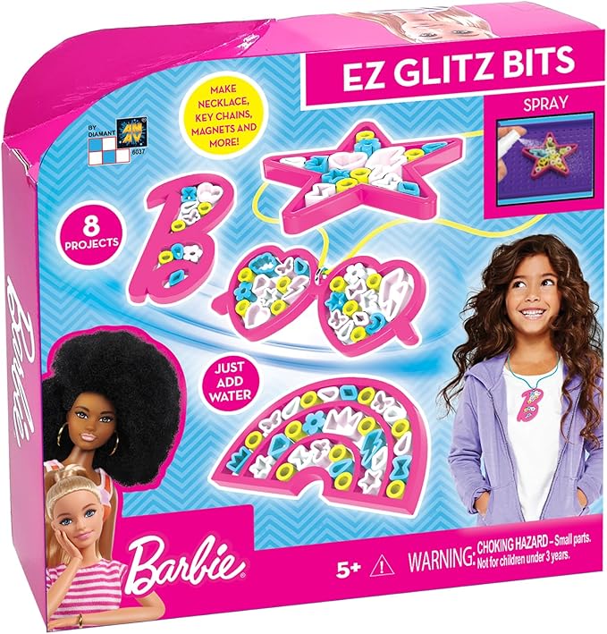 Barbie EZ Glitz Bits Jewelry And Keychains Set
