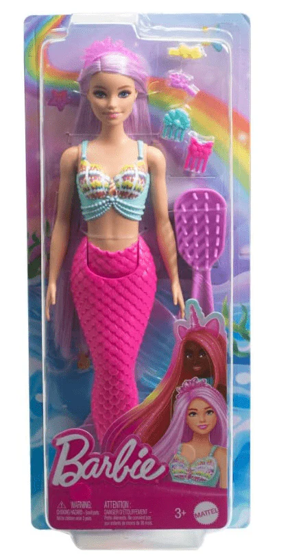 Barbie Fairytale Long Hair Fantasy Doll - Purple