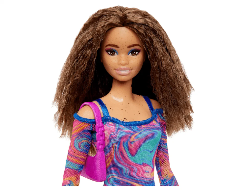 Barbie Fashionista Doll - Rainbow Marble Swirl HJT03 - Image 3