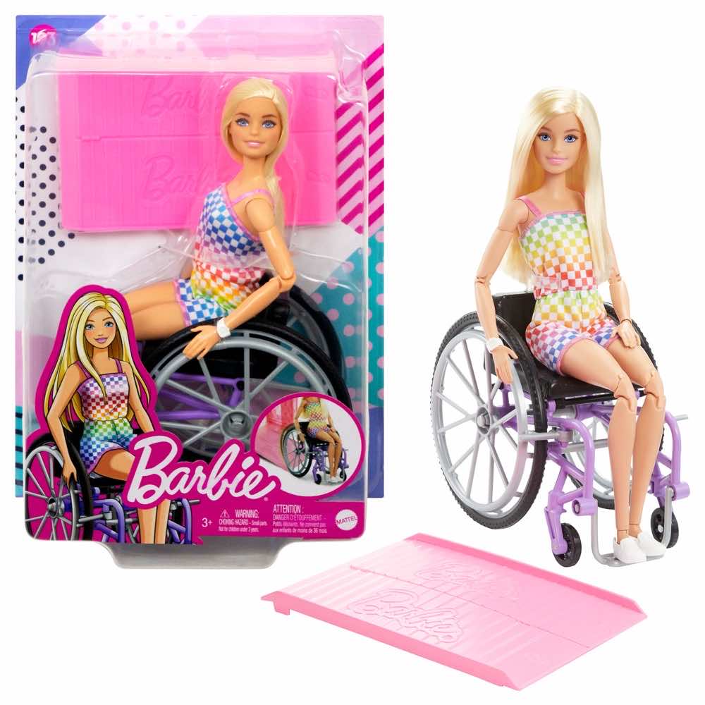 Barbie Fashionistas Doll with Wheelchair HJT13 - Image 2