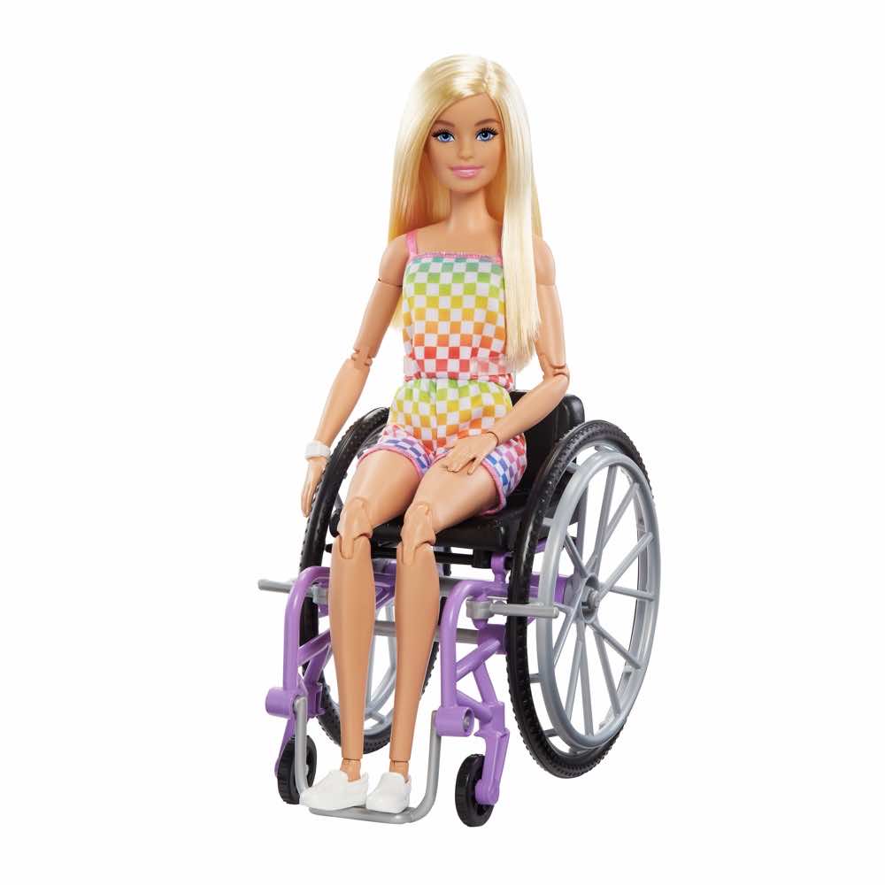 Barbie Fashionistas Doll with Wheelchair HJT13 - Image 3