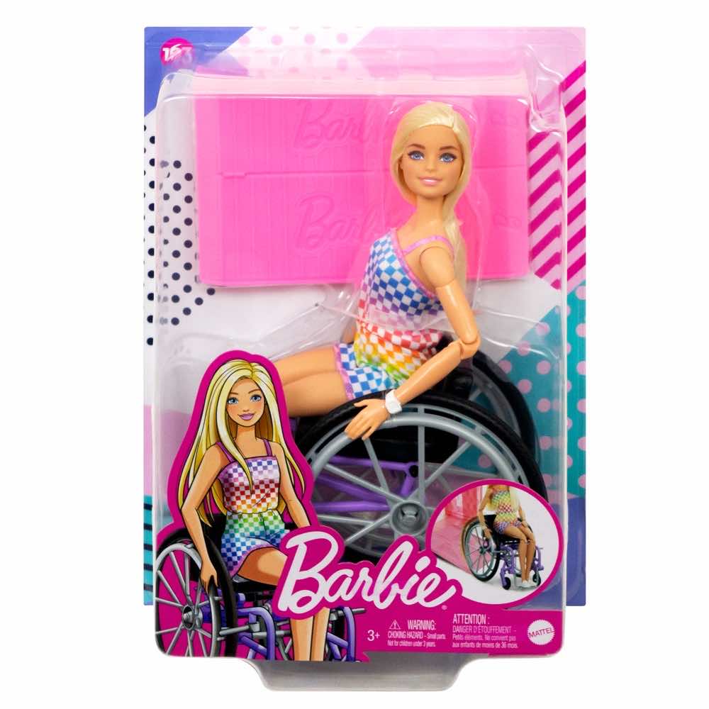 Barbie Fashionistas Doll with Wheelchair HJT13 - Image 4