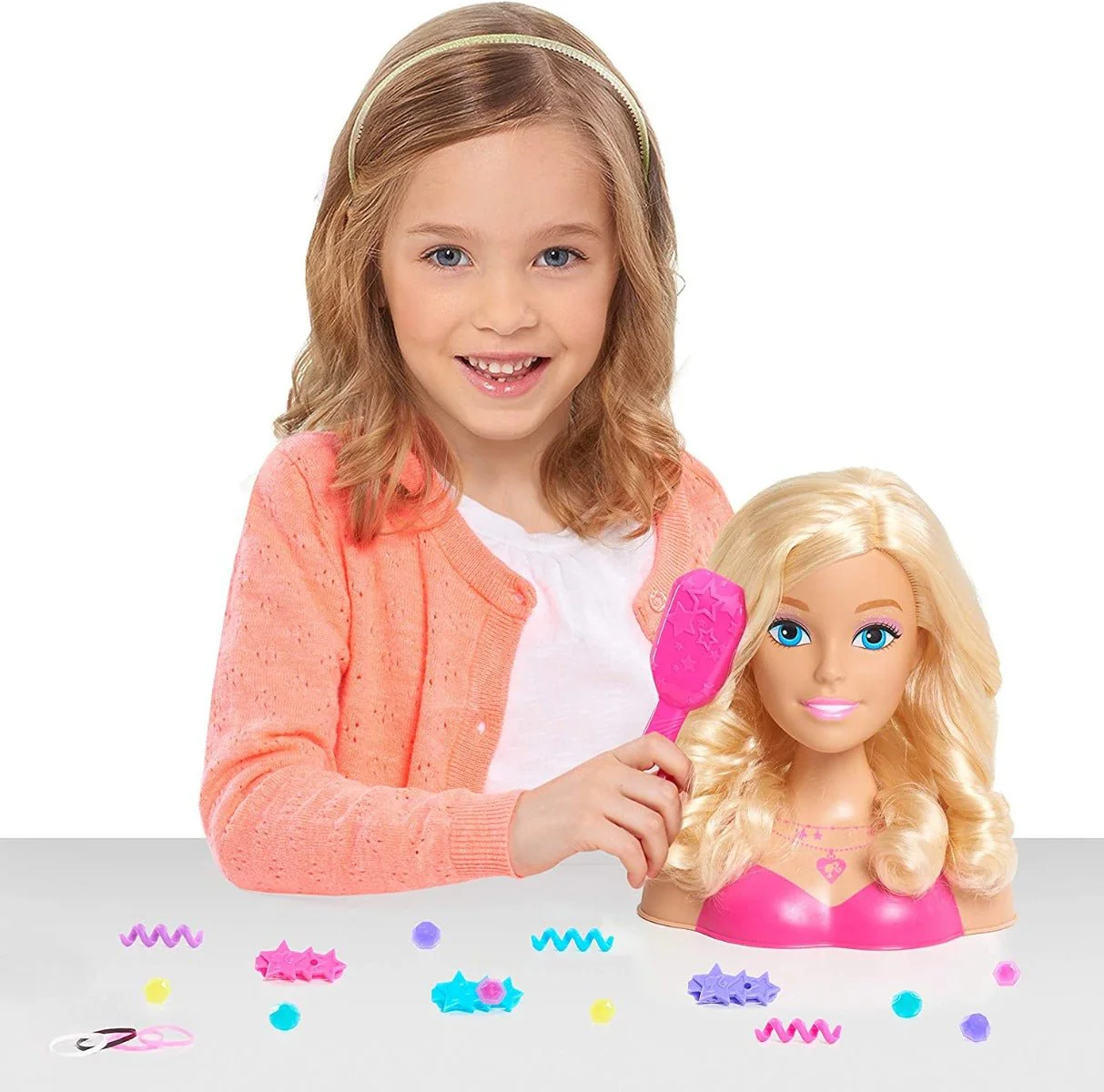 Barbie Fashionistas Styling Head Small Blonde Hair JP62535 - Image 2