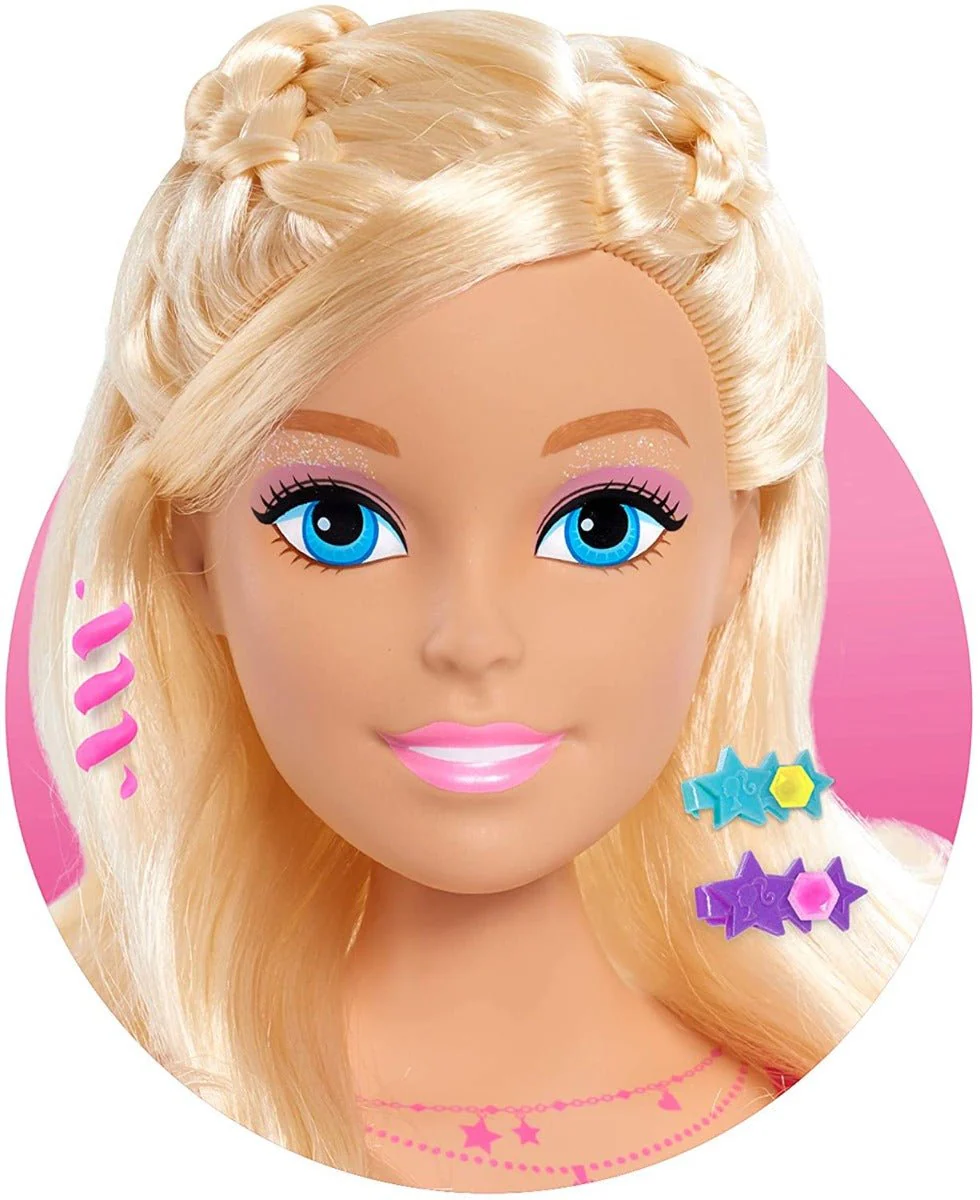 Barbie Fashionistas Styling Head Small Blonde Hair JP62535 - Image 5