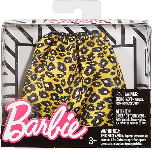 Barbie Fashions Cheetah Leopard Print Skirt - FPH22 - Image 2