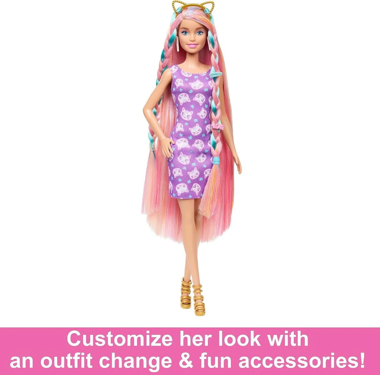 Barbie Fun And Fancy Doll With Accessories JDC85 - Image 3