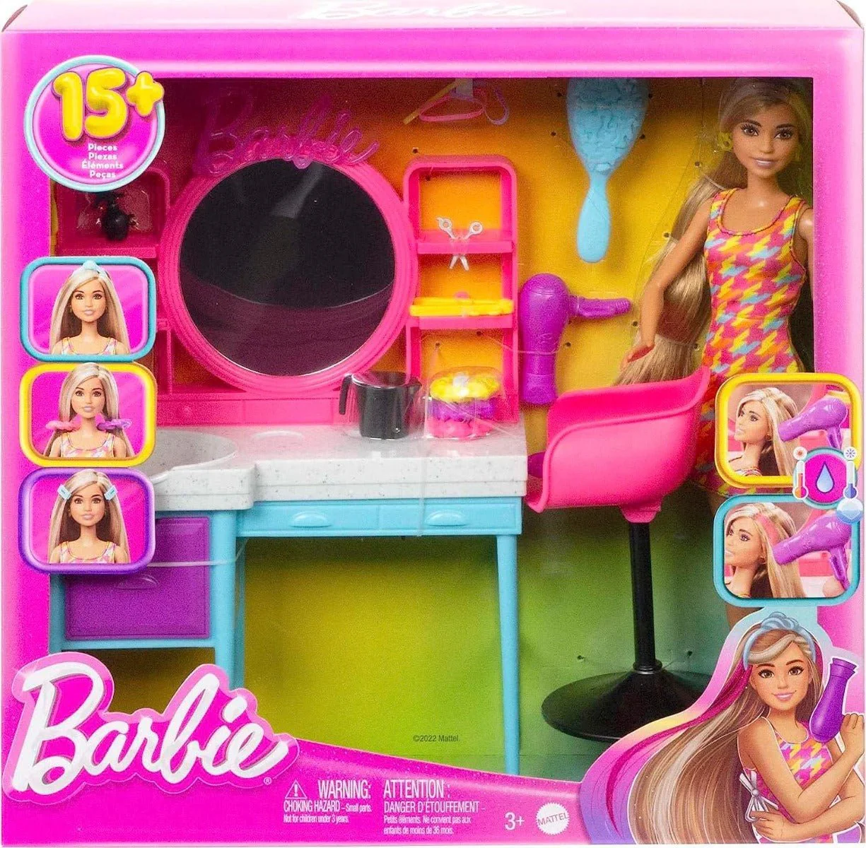 Barbie Hair Salon Playset HKV00