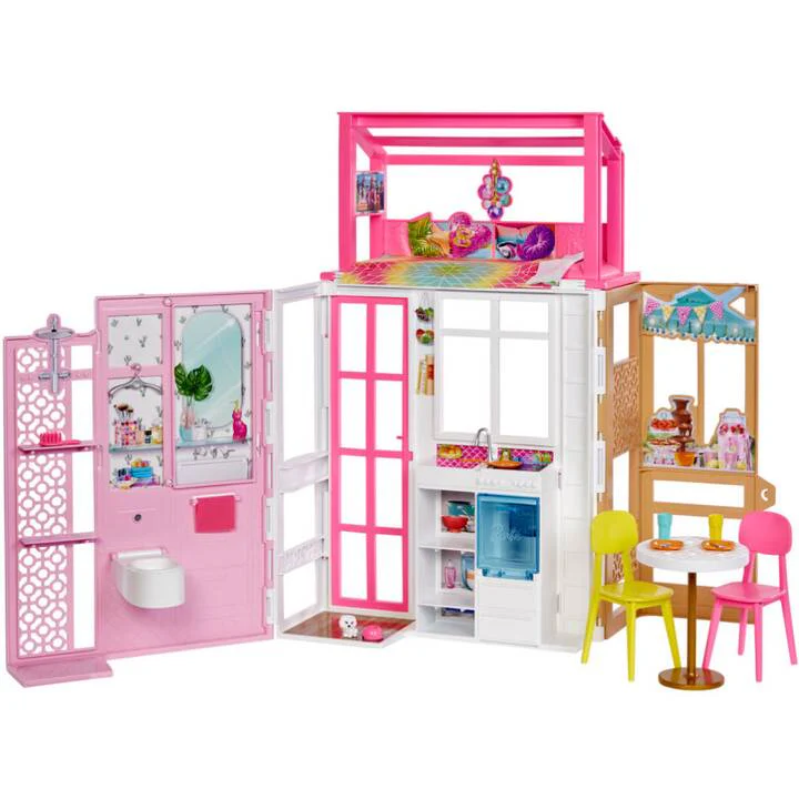 Barbie House with Doll HCD47