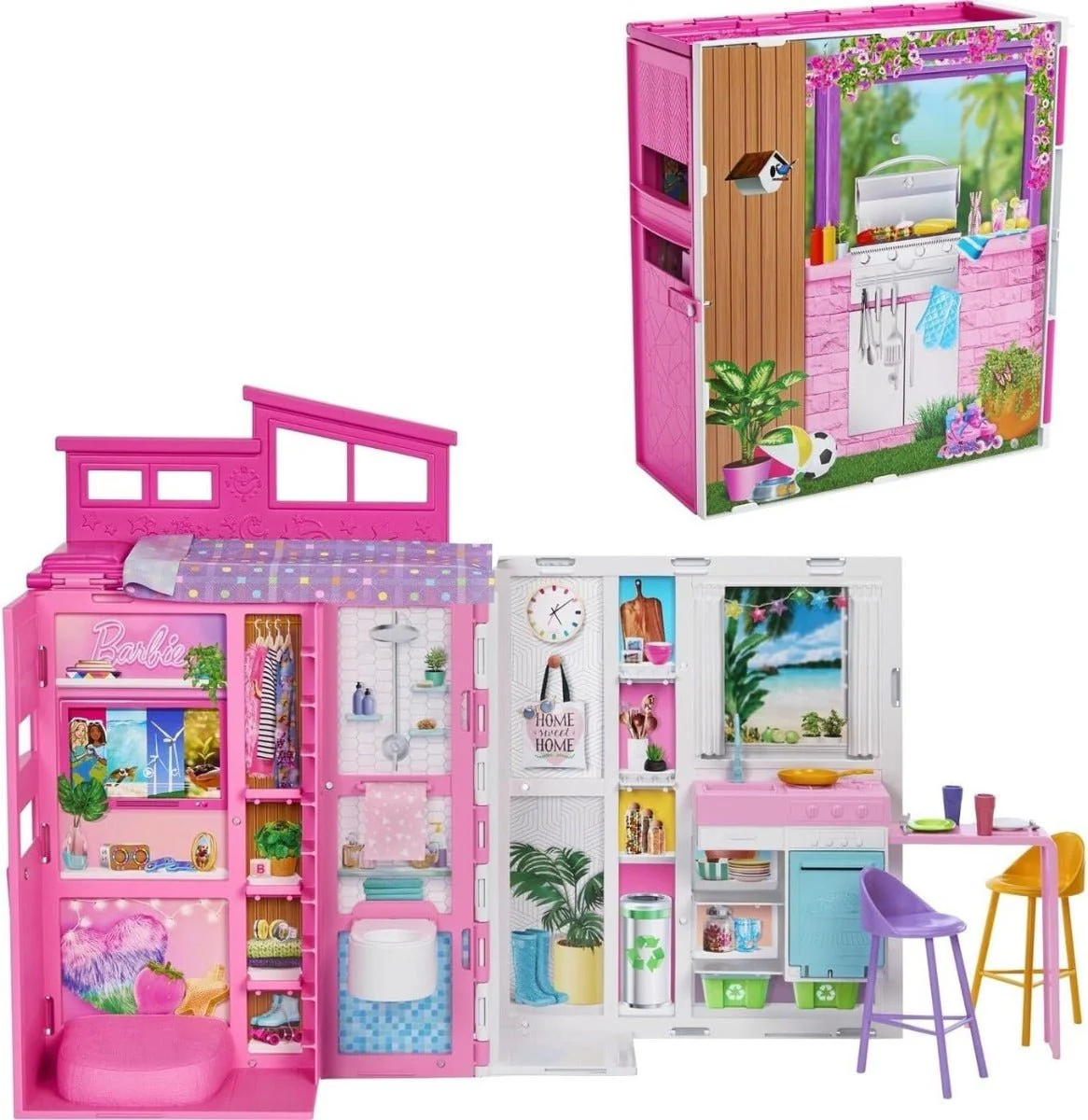 Barbie House With Doll Playset