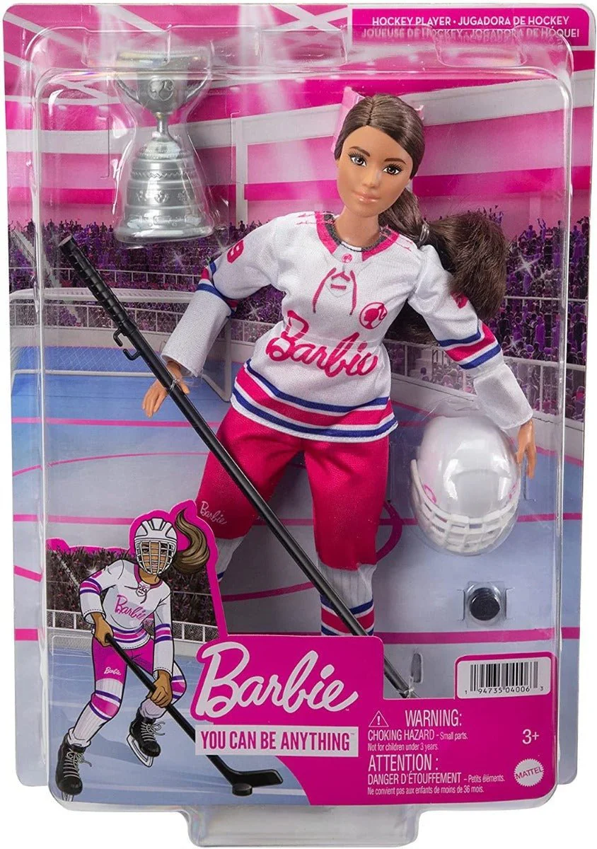 Barbie I Can Be Made to Move Hockey Player Doll HFG74