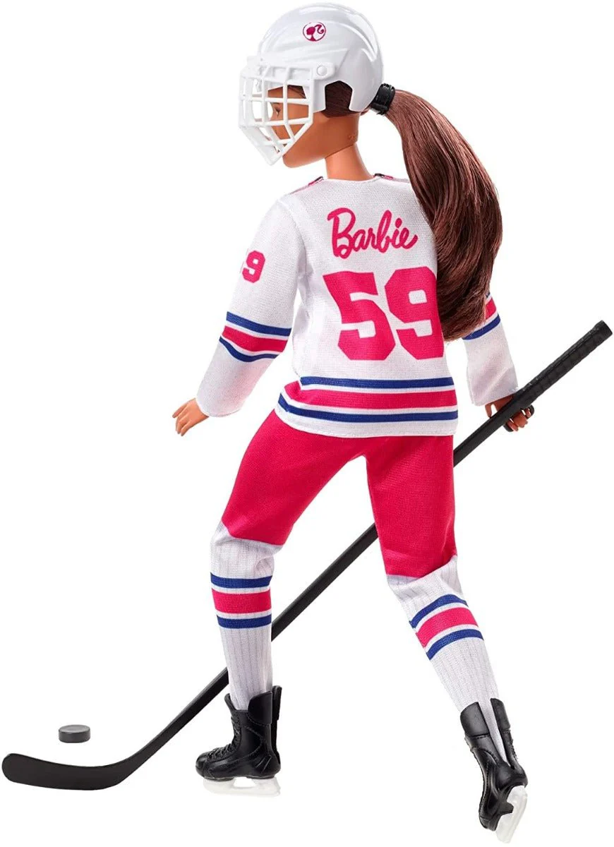 Barbie I Can Be Made to Move Hockey Player Doll HFG74 - Image 2