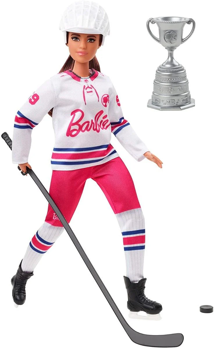 Barbie I Can Be Made to Move Hockey Player Doll HFG74 - Image 3
