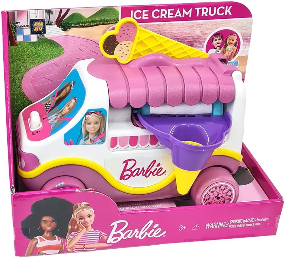 Barbie Ice Cream Truck DTT-1638 - Image 2