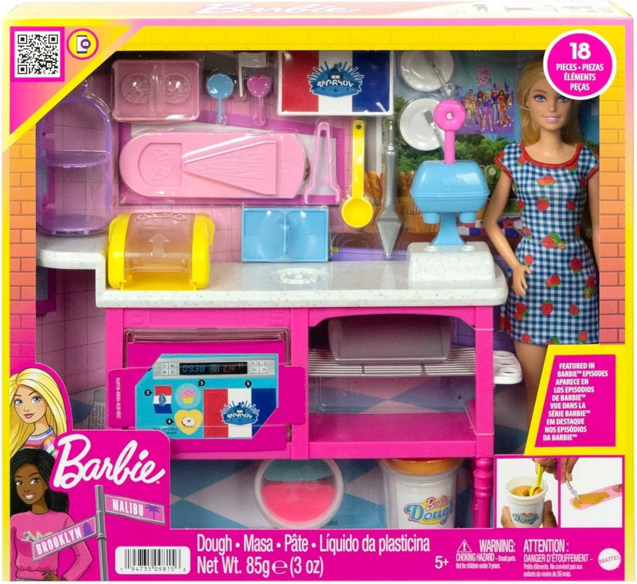 Barbie It Takes Two Cafe with Malibu Doll HJY19 - Image 4