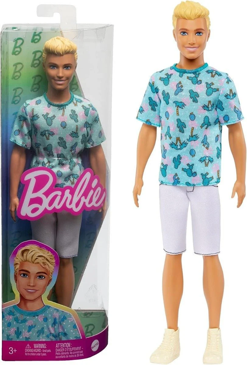 Barbie Ken Fashionistas Doll - Blue Shirt HJT10