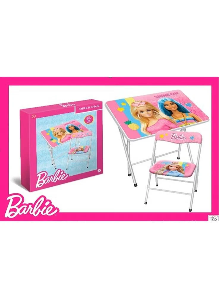 Barbie Kids Table & Chair Set – FK-TCH-5101