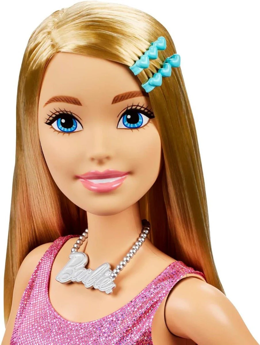 Barbie Large Blonde Doll 28in HJY02 - Image 3