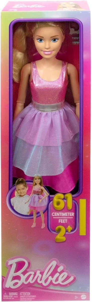 Barbie Large Blonde Doll 28in HJY02 - Image 6
